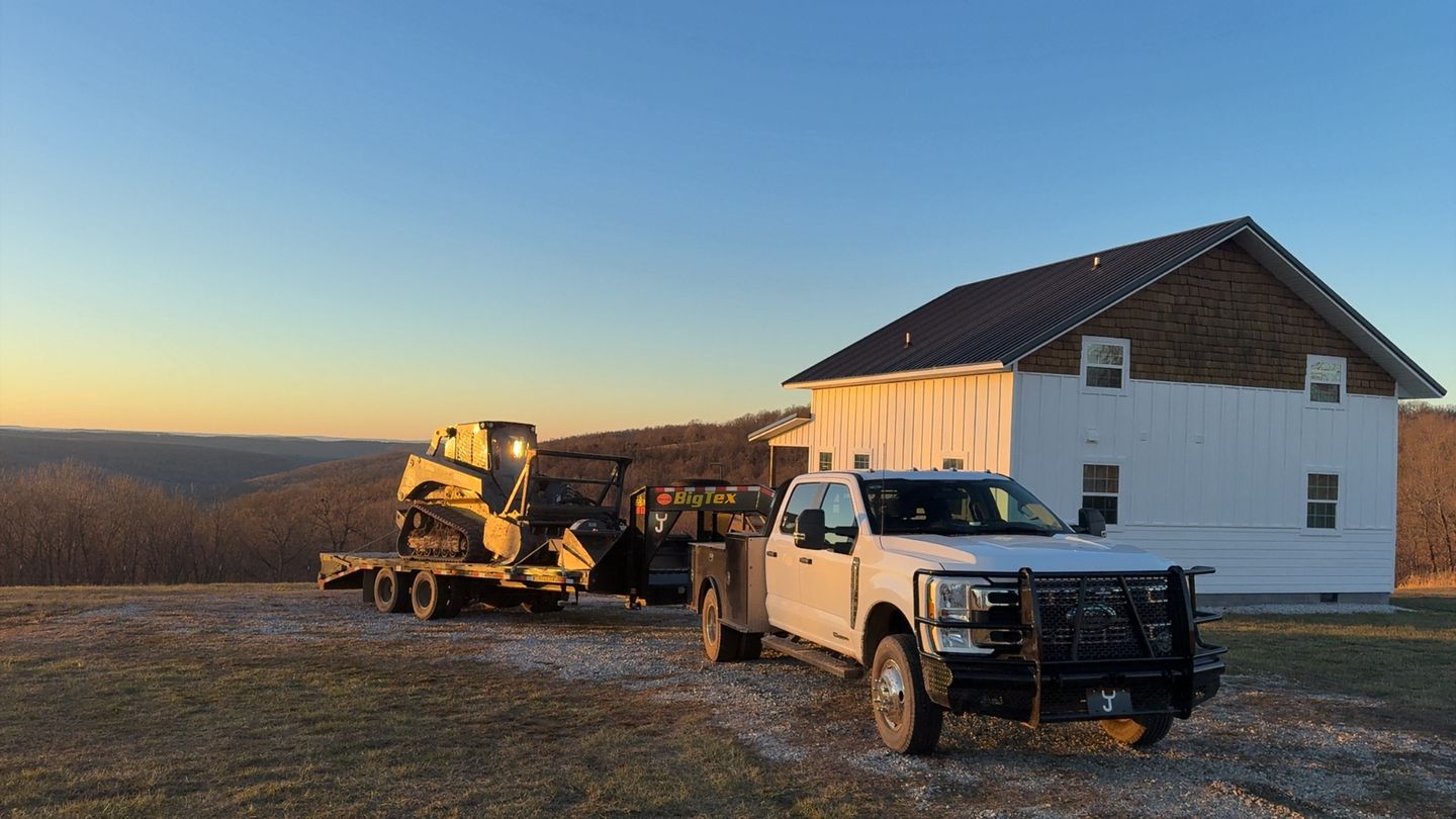 Brice Contracting heavy equipment used for land clearing and forestry mulching